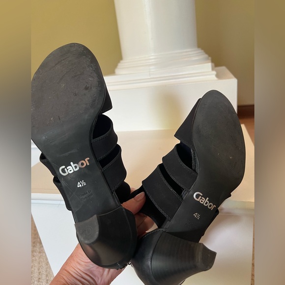 EUC GABOR SANDAL 2" HEELS US SIZE 7 W ORIGINAL BOX - Picture 5 of 6